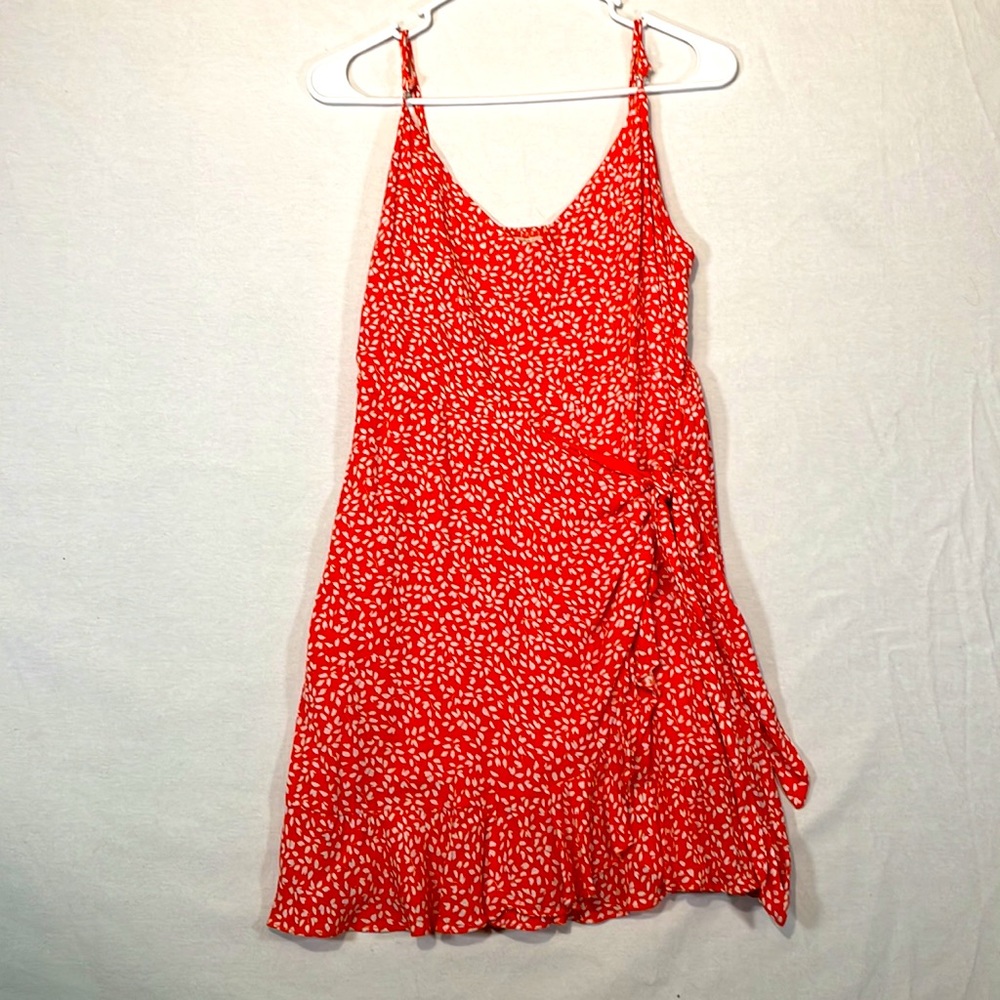 GB flowered spaghetti strep dress size small